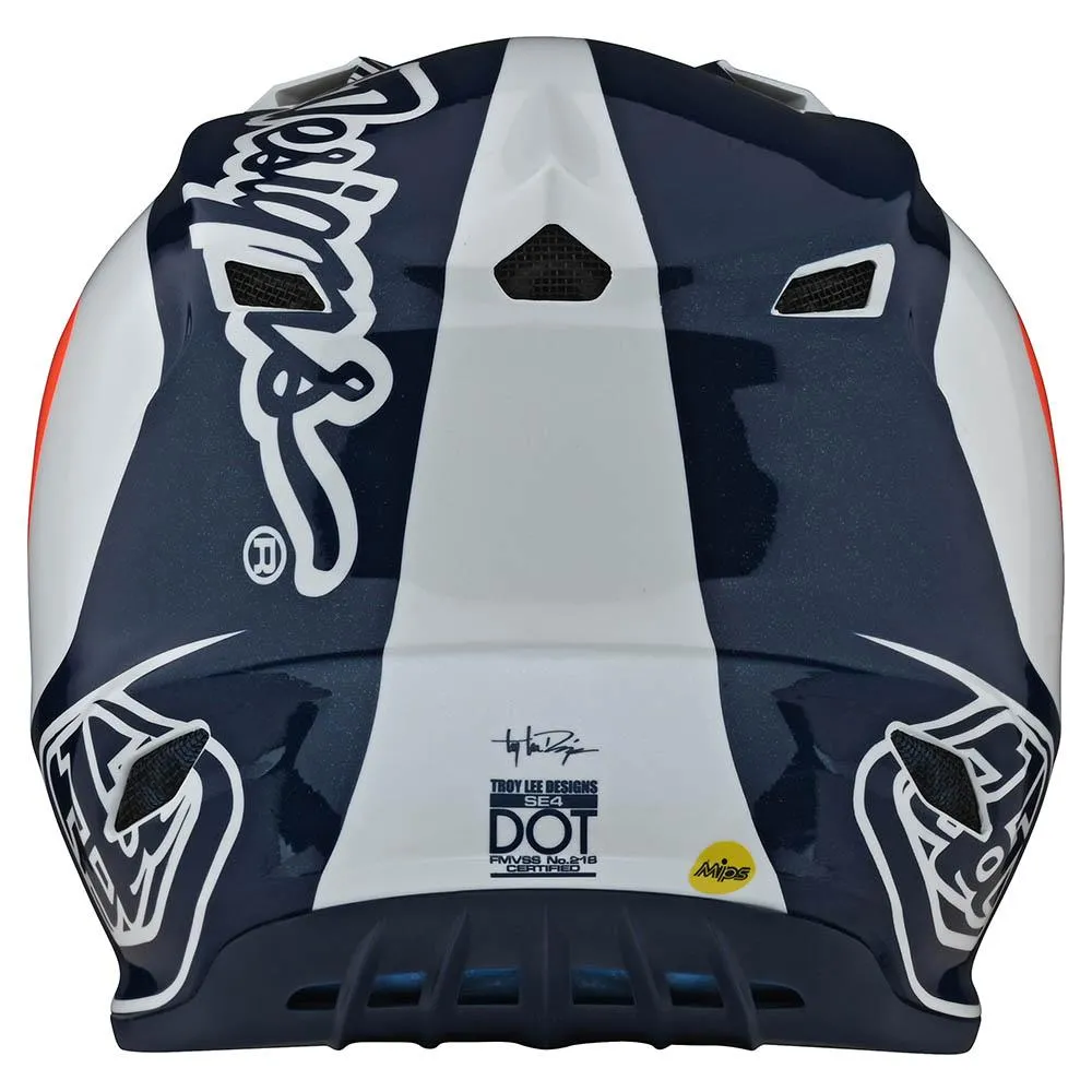Youth SE4 Polyacrylite Helmet Corsa Navy / Orange